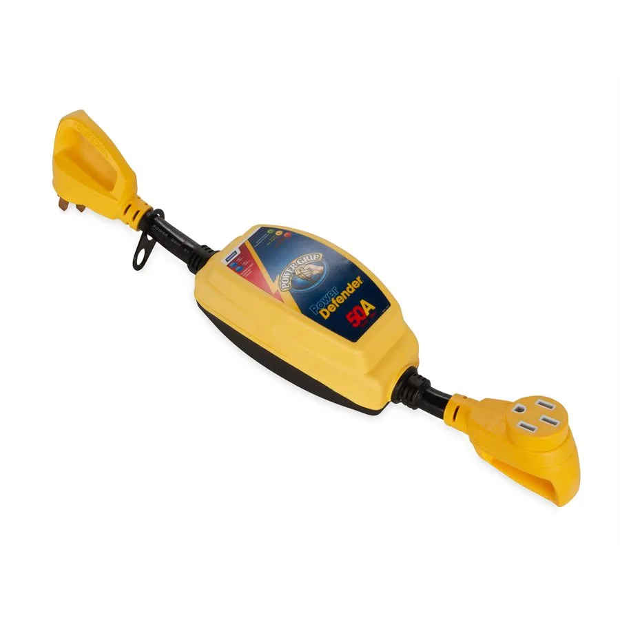 55306 – CAMCO Surge Protector, Protect From Damaging Low/ High Voltage Levels and Power Surges When Connected To Camp...